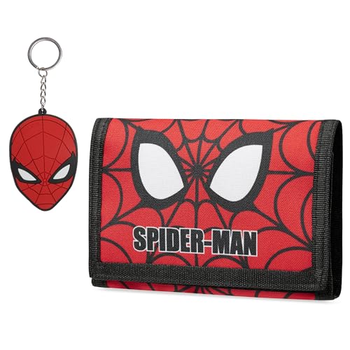 Avengers Spiderman Wallet and Keyring Gift Set