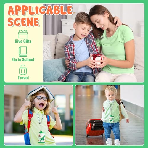 Dinosaur Trifold Wallet for Kids Ages 4-12