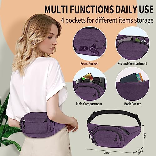 Waterproof Adjustable Bum Bag for Travel and Sports