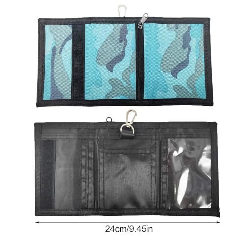 Slim Camouflage Trifold Wallets for Men & Kids