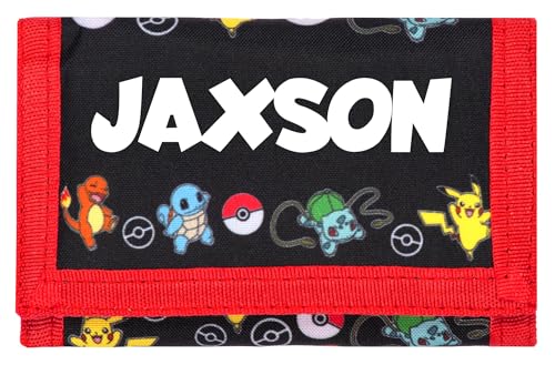 Personalized Pokemon Wallet for Kids - Fun Design