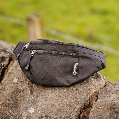 Lakeland Active Classic Black Bum Bag