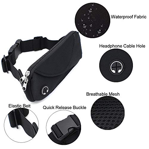 Adjustable Waterproof Waist Pack for Active Lifestyles