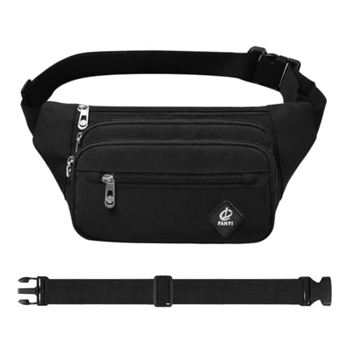 Waterproof 4-Pocket Bum Bag for Active lifestyles