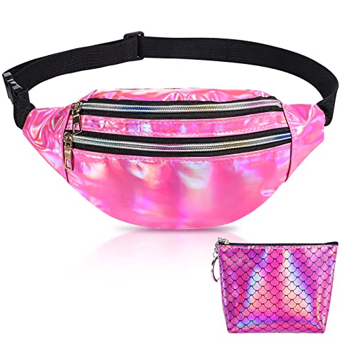 Holographic Waterproof Fanny Pack for Travel