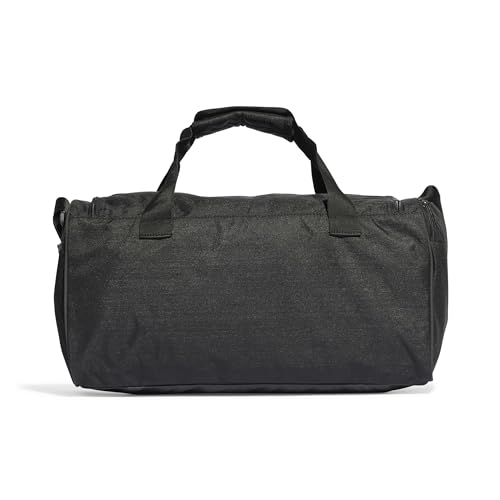 Adidas Linear Duffel Gym Bag - Black/White