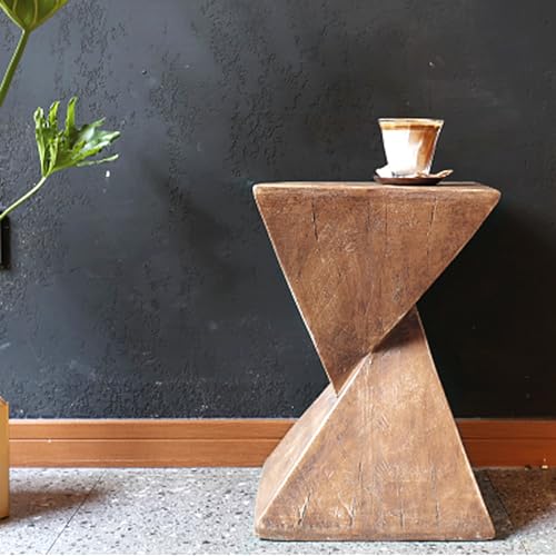 FATIVO Modern Concrete Side Table for Home