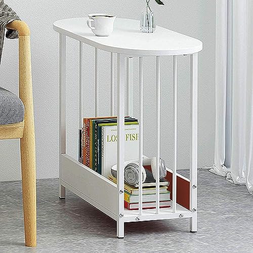 Modern Oval Side Table for Small Spaces