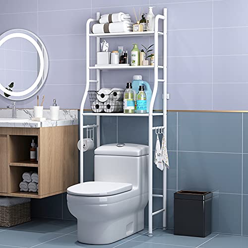 Stainless Steel 3-Tier Bathroom Shelf Organizer