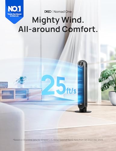 Dreo Silent Tower Fan with Remote Control
