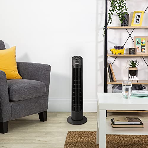 Zanussi 29" Lightweight Oscillating Tower Fan