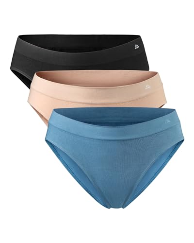 Danish Endurance Women's Bamboo Seamless Bikini Briefs