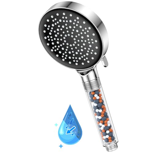 Powerful High-Pressure Handheld Shower Head with Filter