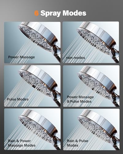 Cobbe 20-Stage High Pressure Shower Head Set