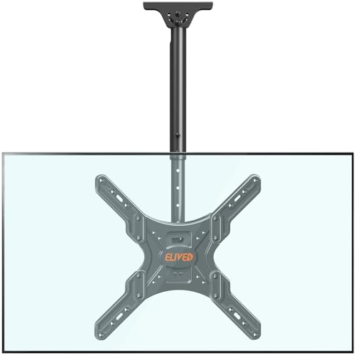 Adjustable Ceiling TV Mount for 24-65 Inch TVs
