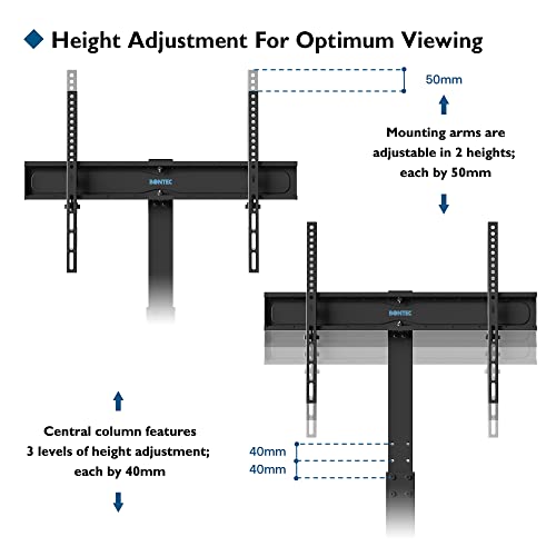 Universal Height Adjustable TV Stand for 30-70" Screens