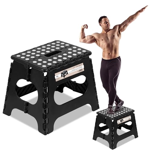 Spranster 11" Folding Step Stool - 300lb Capacity