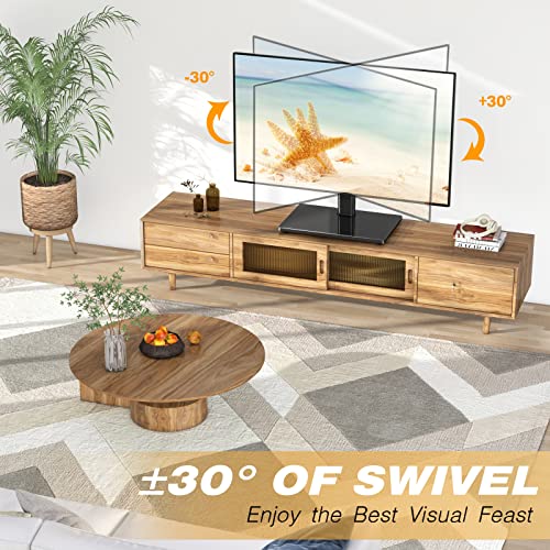 Swivel Universal Table Top TV Stand for 26-55" TVs