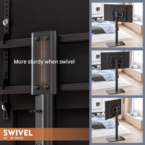 Universal Floor TV Stand with Adjustable Mount