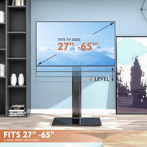 Universal Floor TV Stand with Adjustable Mount