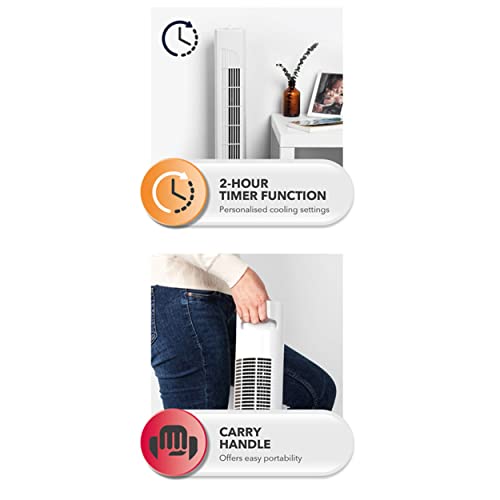 Beldray 32" Oscillating Tower Fan with Timer
