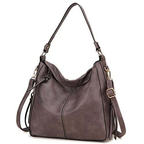 Stylish Faux Leather Hobo Bag for Women