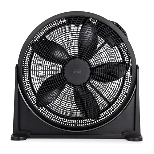 BLACK+DECKER 2-in-1 High Velocity Fan with Timer