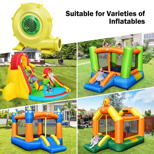 COSTWAY 480W Electric Blower for Inflatable Bounce House