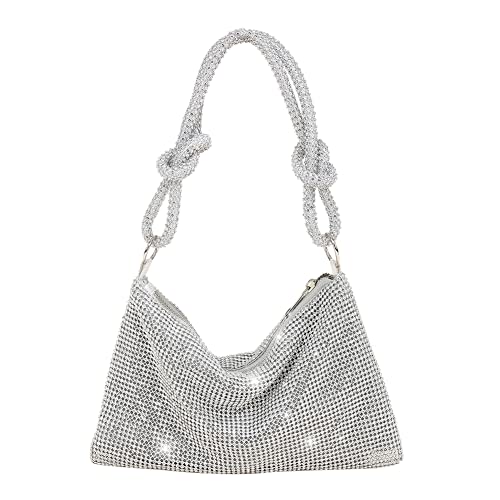 Sparkly Rhinestone Crossbody Bag for Women