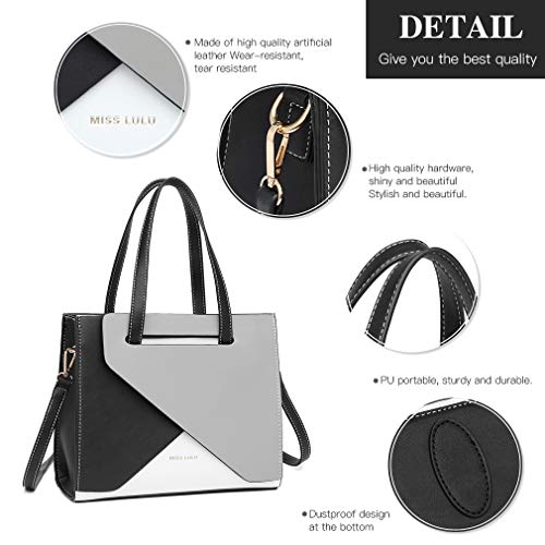 Miss Lulu Women’s Fashion Top Handle Handbag