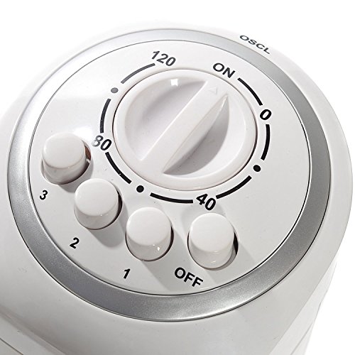 Igenix Oscillating Tower Fan with Timer, 30 Inch