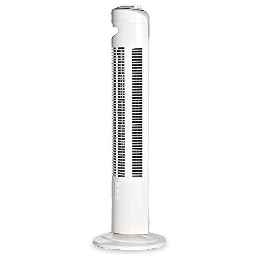 Igenix Oscillating Tower Fan with Timer, 30 Inch