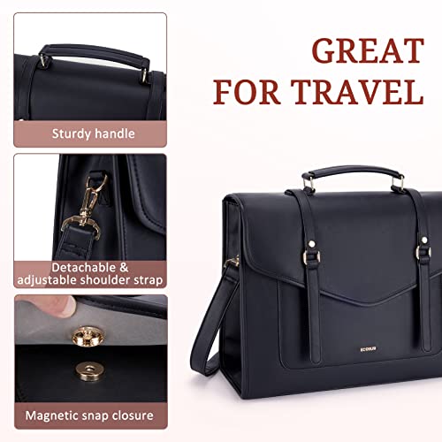 Stylish ECOSUSI 15.6" Women's Laptop Bag