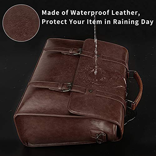 Vintage Waterproof 15.6" Laptop Messenger Bag