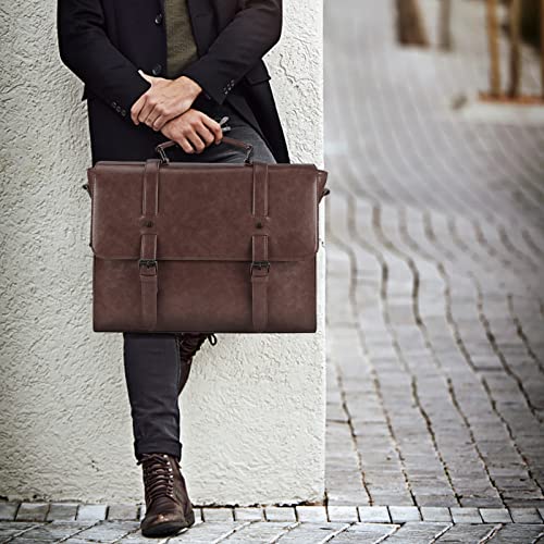 Vintage Waterproof 15.6" Laptop Messenger Bag