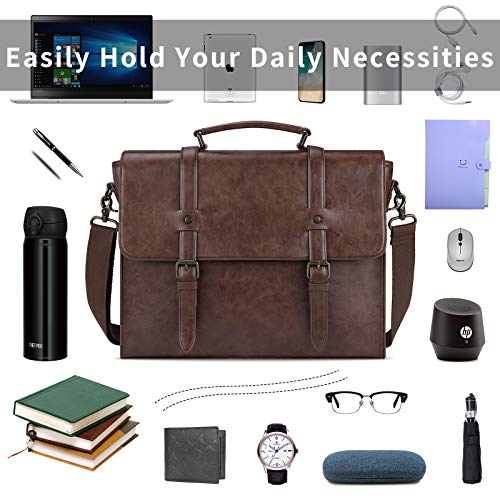 Vintage Waterproof 15.6" Laptop Messenger Bag