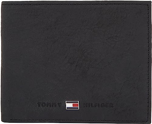 Tommy Hilfiger Men's Black Johnson Mini Wallet