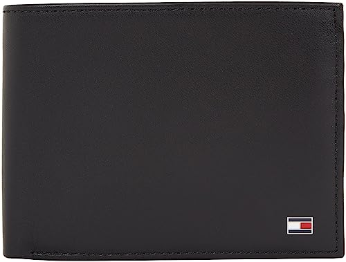 Tommy Hilfiger Black Eton Wallet for Men