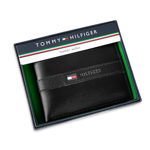 Tommy Hilfiger Classic Leather RFID Wallet for Men
