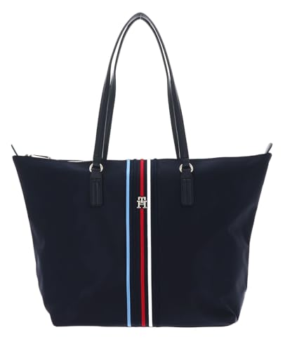 Tommy Hilfiger Women's Space Blue Poppy Tote