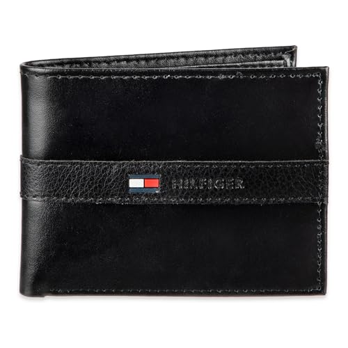 Tommy Hilfiger Classic Leather RFID Wallet for Men