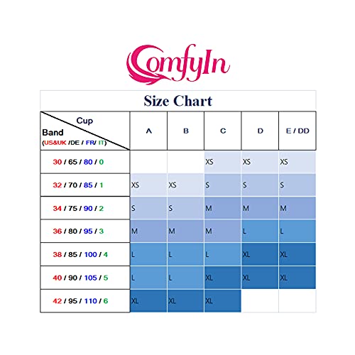 Comfyin Women's Seamless Yoga Bralette 3-Pack
