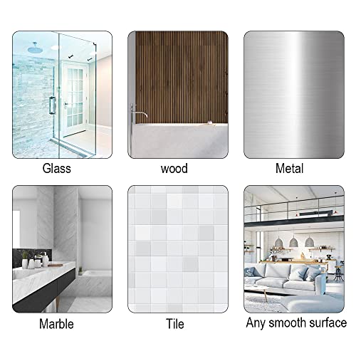 4-Piece Self-Adhesive Stainless Steel Towel Hook Set