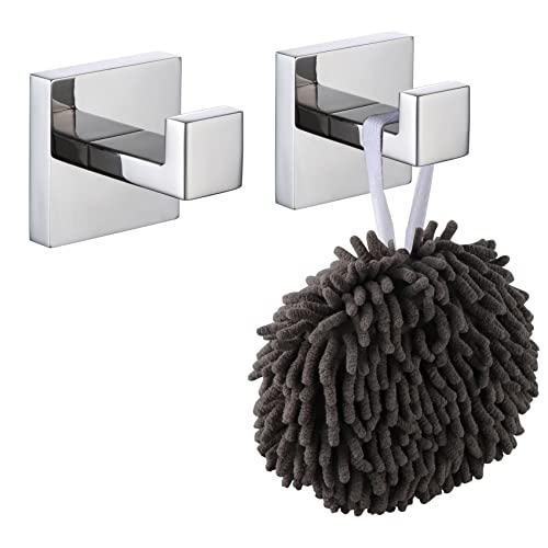 KOKOSIRI Polished Chrome Wall-Mounted Towel Hook
