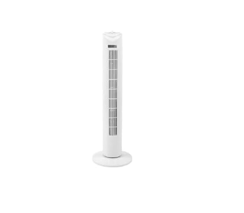 32-Inch Portable Oscillating Tower Fan - White