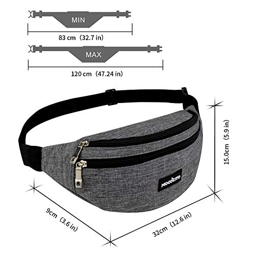 Stylish Waterproof Fanny Pack with Adjustable Belt