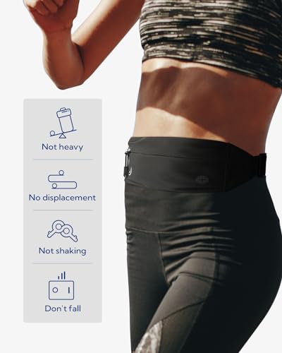 Waterfly Slim Running Belt for Joggers and Fitness