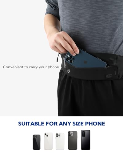 Waterfly Slim Running Belt for Joggers and Fitness