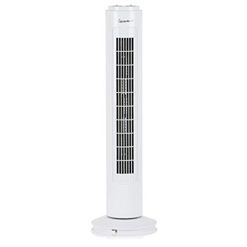 Signature 29-Inch Oscillating Tower Fan, White