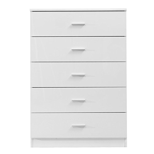 Elegant 3-Piece White Bedroom Furniture Set